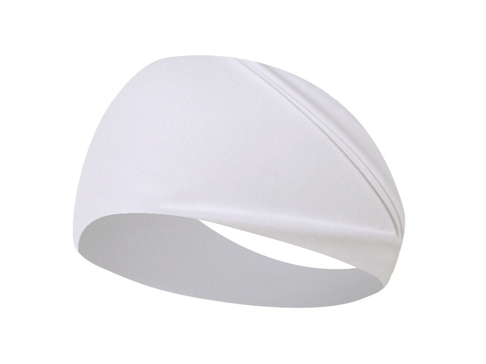 Solid Wide Elastic Yoga Sweatband - Color_04