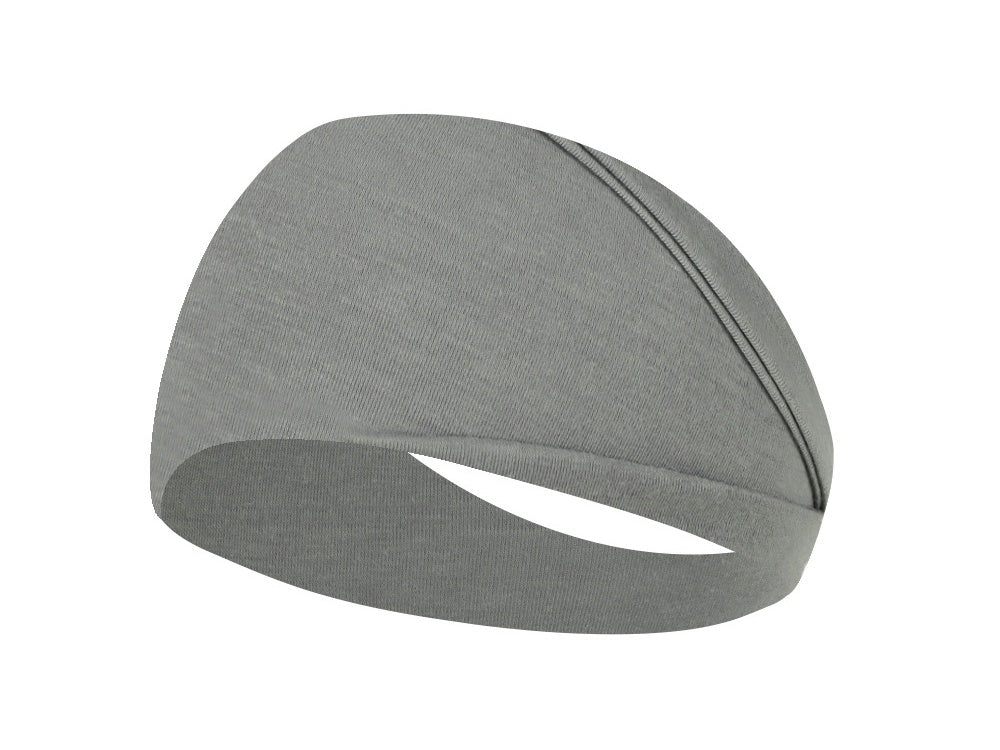 Solid Wide Elastic Yoga Sweatband - Color_26