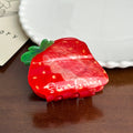Fruit Shaped Jelly Hair Claw Clip - Strawbery