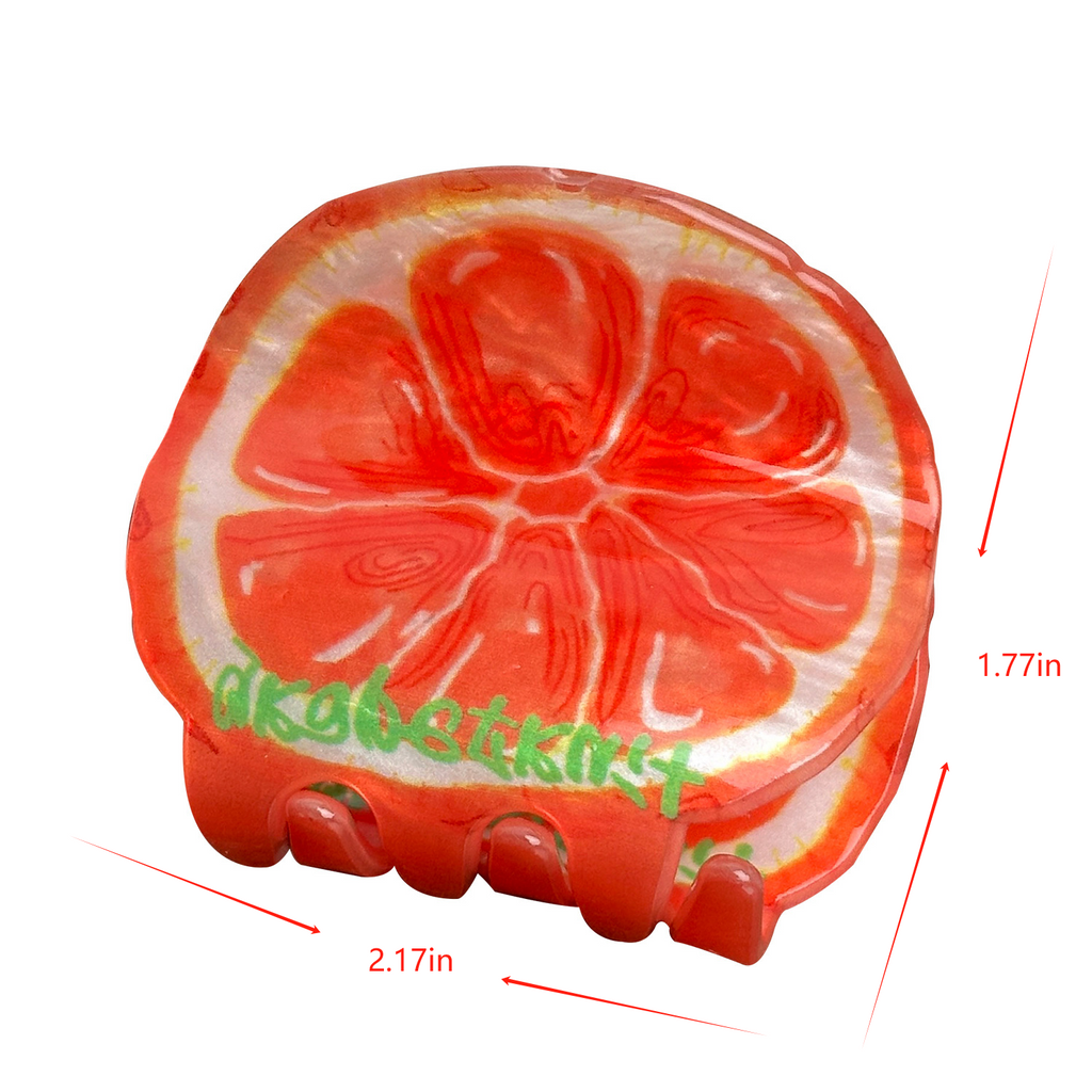 Fruit Shaped Jelly Hair Claw Clip - view 1
