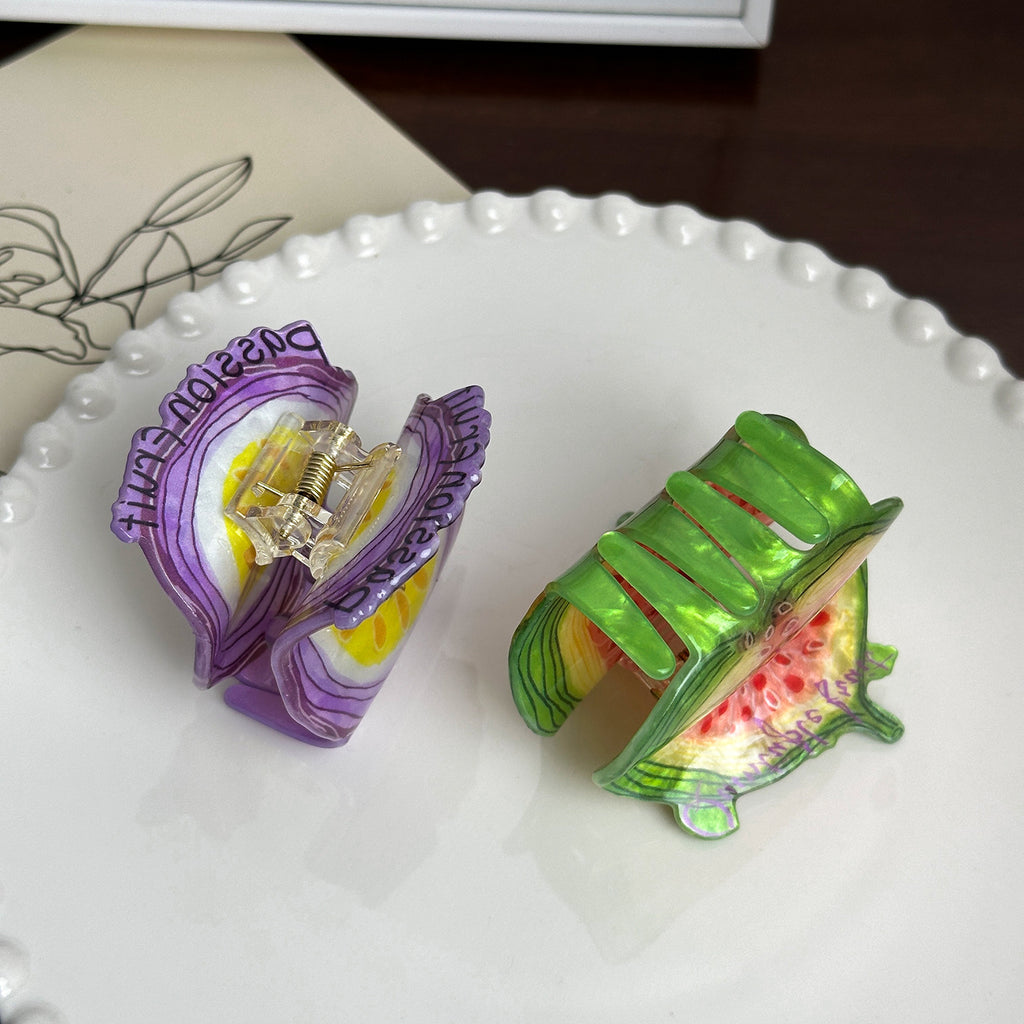 Fruit Shaped Jelly Hair Claw Clip - view 3