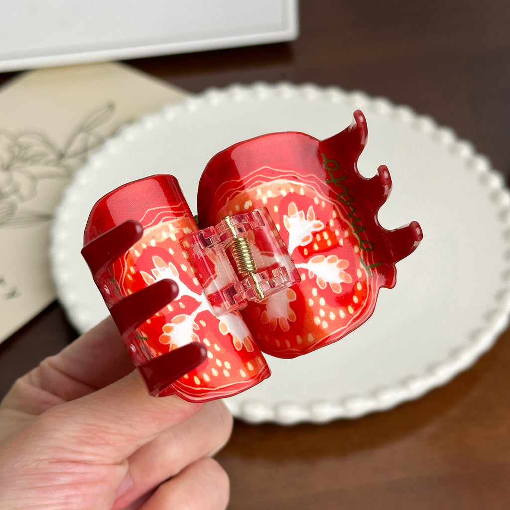 Fruit Shaped Jelly Hair Claw Clip - view 4