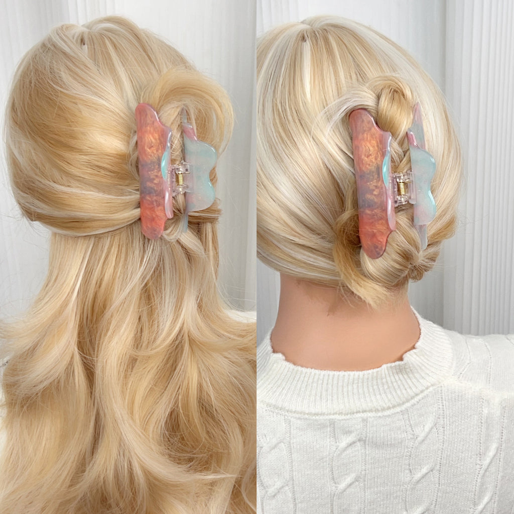 Cloud Shape Color Changing Claw Clip
