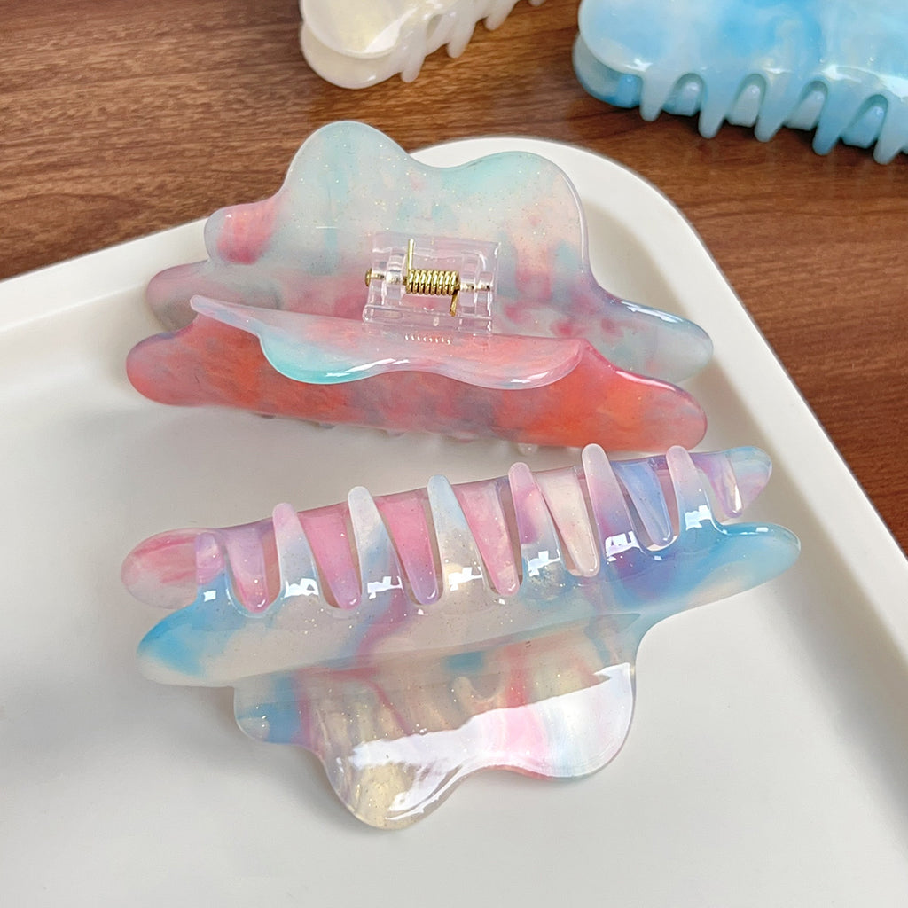 Cloud Shape Color Changing Claw Clip - view 3