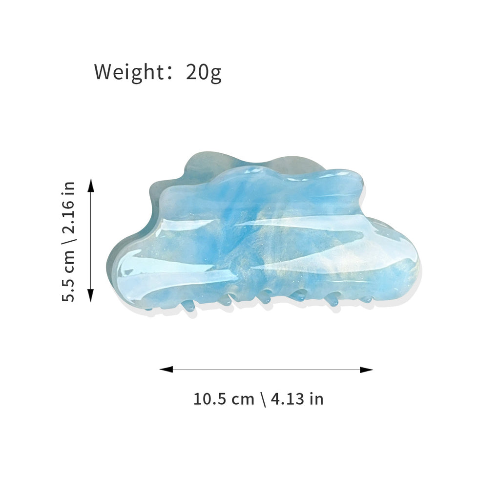 Cloud Shape Color Changing Claw Clip - view 4