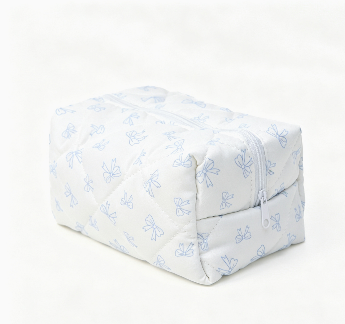 Quilted Cosmetic Pouch in Fruit and Floral Prints - BBow