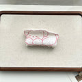 Hand Painted Animal Acetate Claw Clip - Color_01