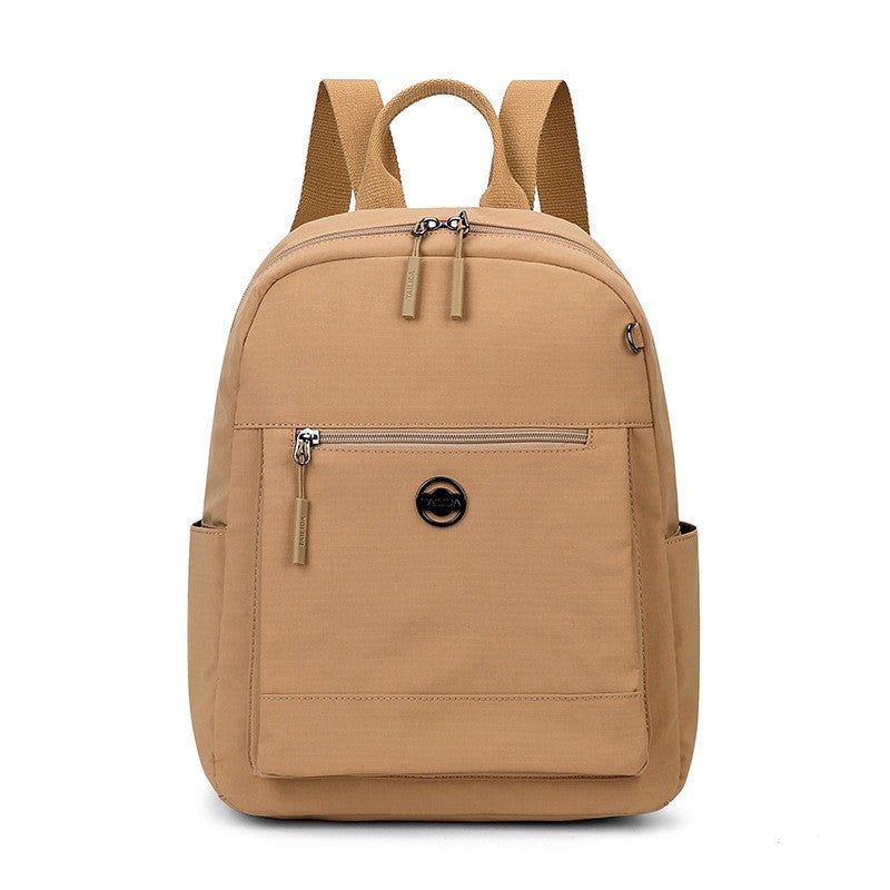 Lightweight Water-Resistant Nylon Backpack