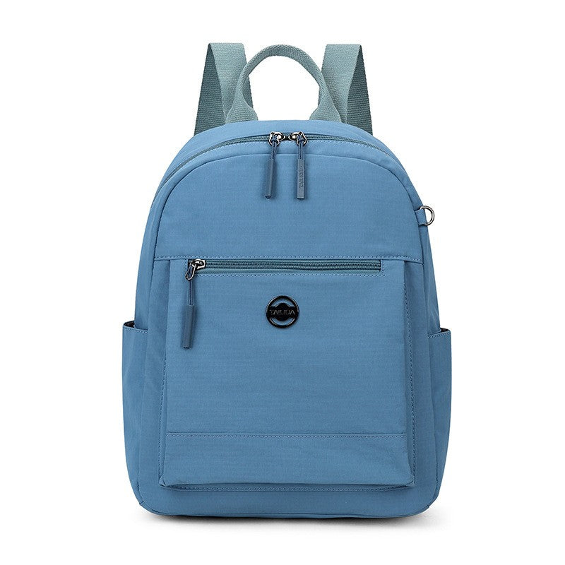 Lightweight Water-Resistant Nylon Backpack
