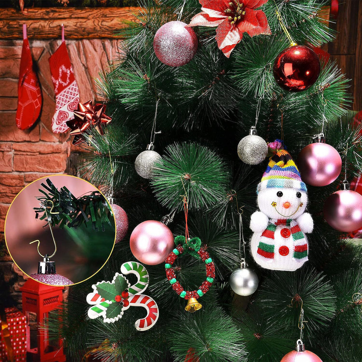 S-Shaped Ornament Hooks for Christmas Tree Baubles - view 2