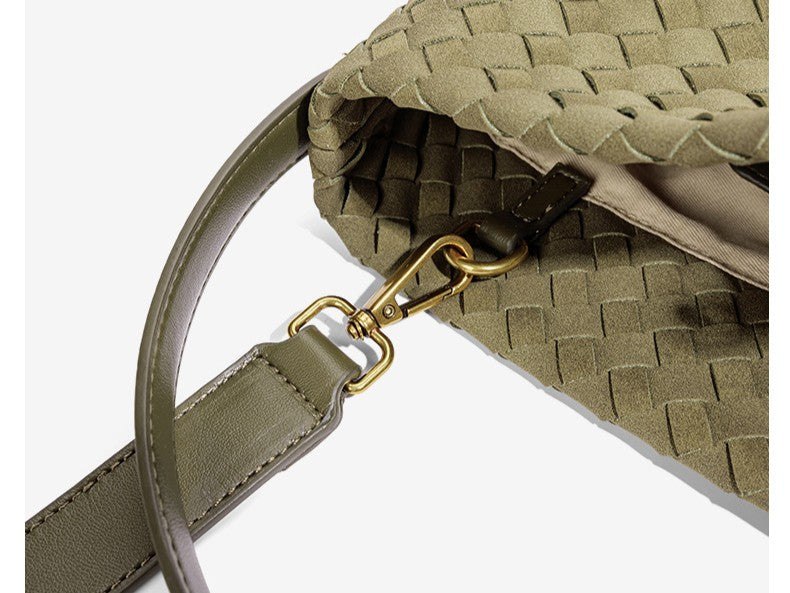 Woven Slouchy Hobo Shoulder Bag - view 2