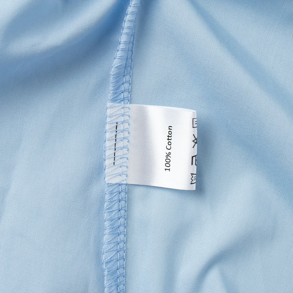 Ruched Waist Cotton Shirt With Split Hem - view 2