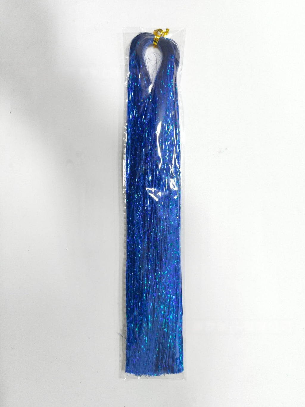 Shimmering Tinsel Icicle Strands for Christmas Trees - Royal
