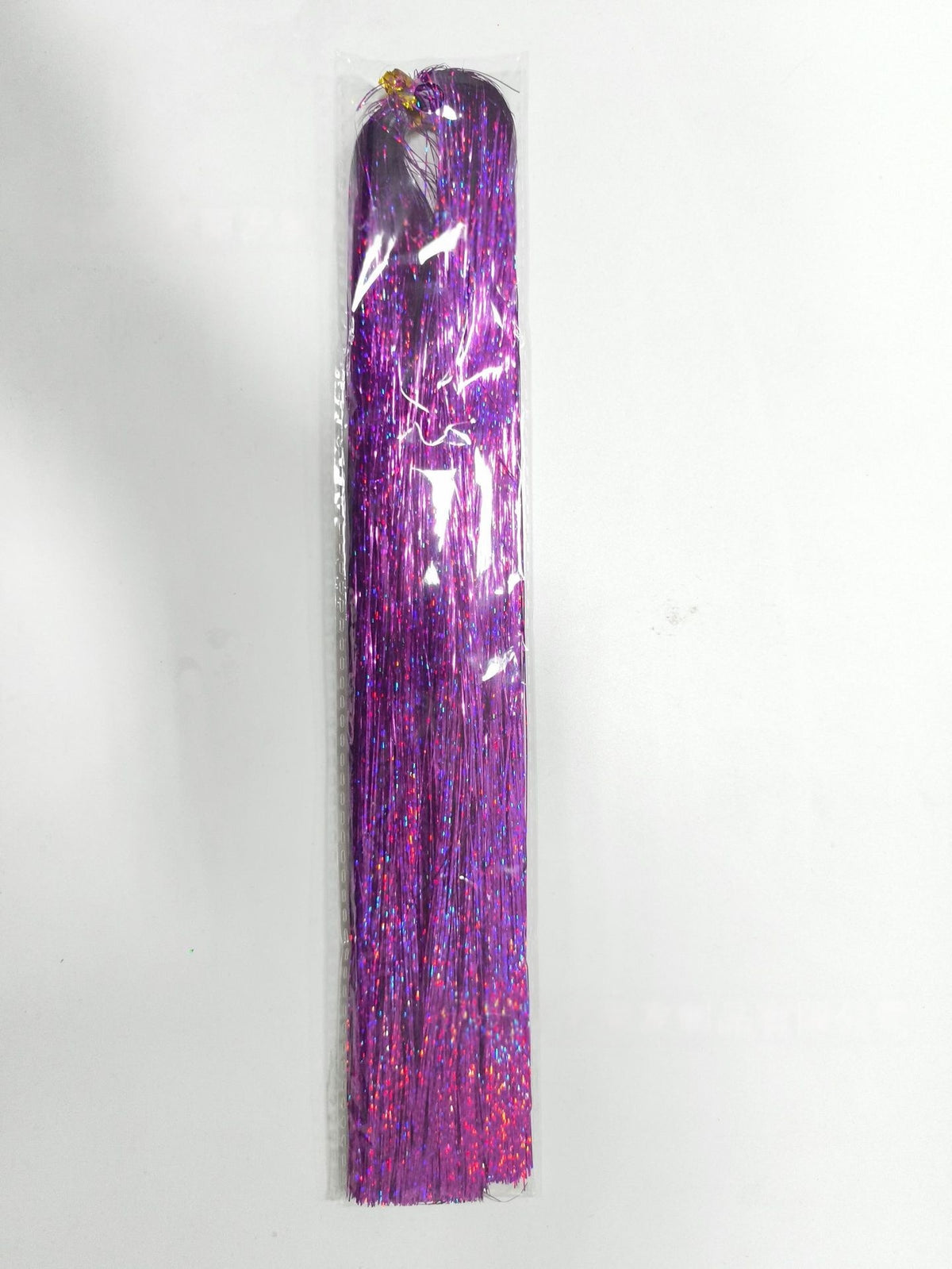 Shimmering Tinsel Icicle Strands for Christmas Trees - purple