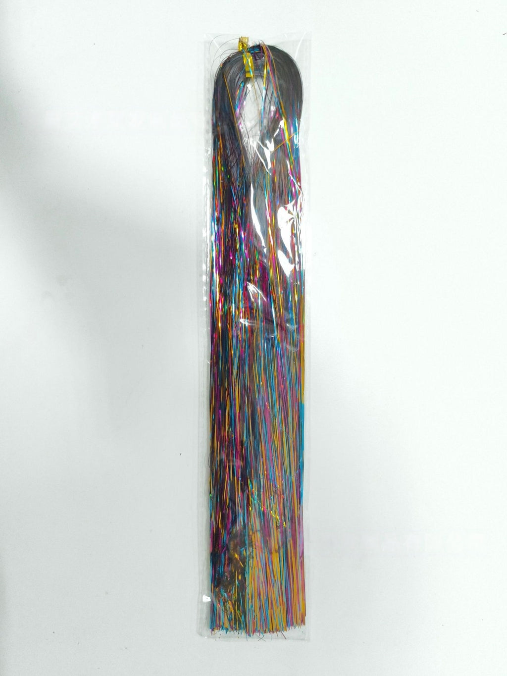 Shimmering Tinsel Icicle Strands for Christmas Trees - tricolor