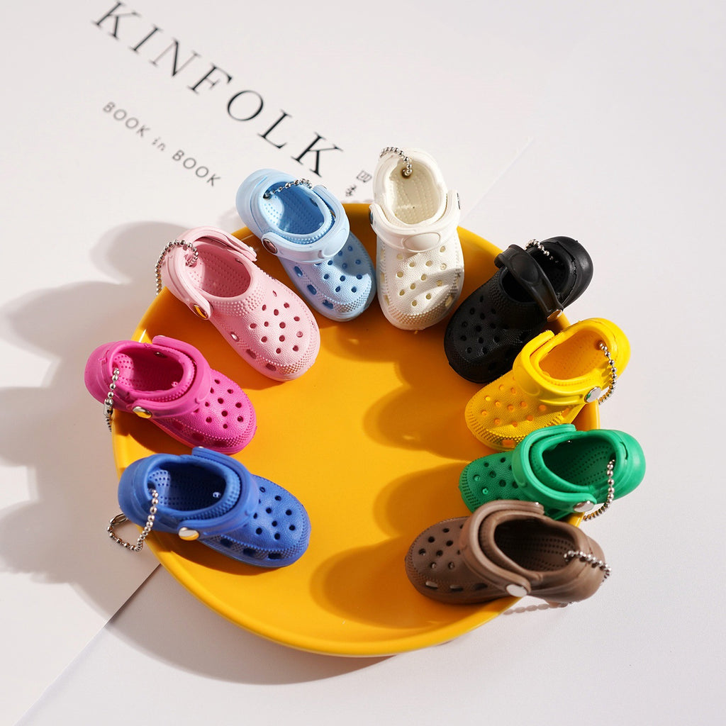 Mini Clog Shoe Charm Keychain - view 1