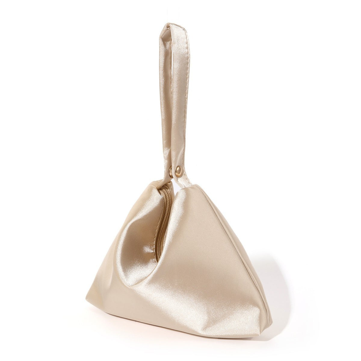Triangle Pouch Wristlet Clutch Bag
