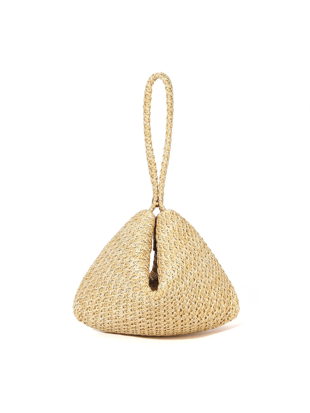 Triangle Pouch Wristlet Clutch Bag