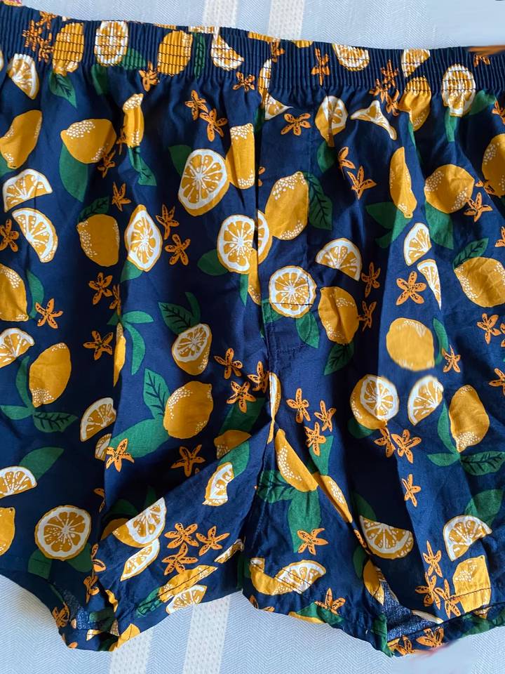 Fruit Print Cotton Boxer Shorts - view 1