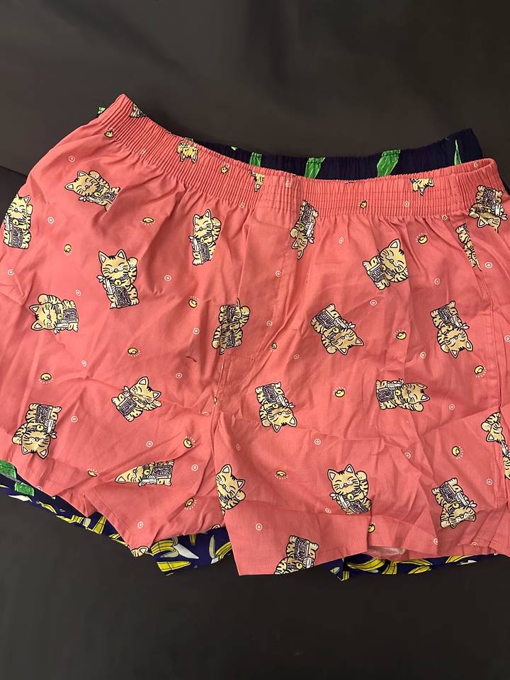Fruit Print Cotton Boxer Shorts - view 2