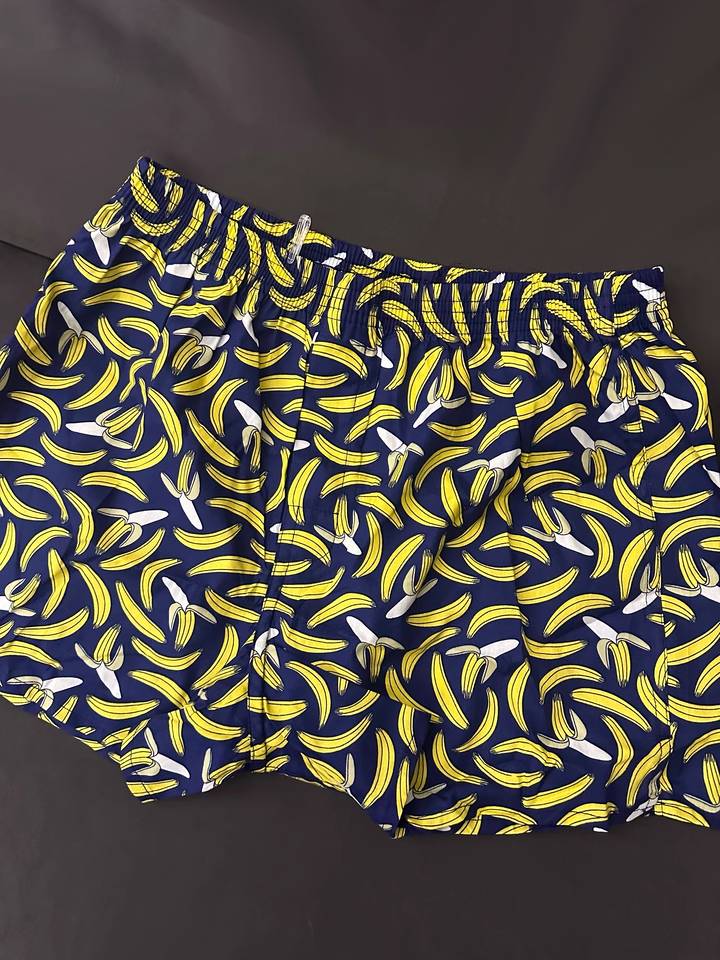 Fruit Print Cotton Boxer Shorts - view 3