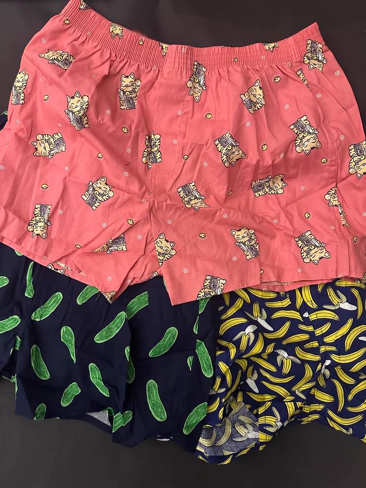 Fruit Print Cotton Boxer Shorts - view 5