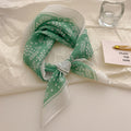 Vintage Floral Neck Bandana Scarf for Women - C8