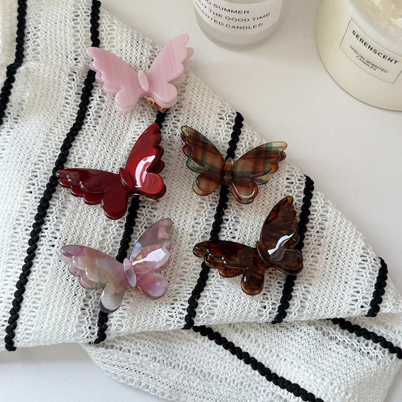 Butterfly Hair Pin With Layered Wings