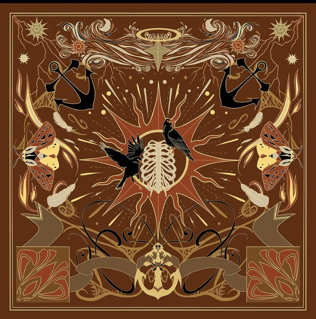 Western Horse Print Square Bandana Scarf - NO08