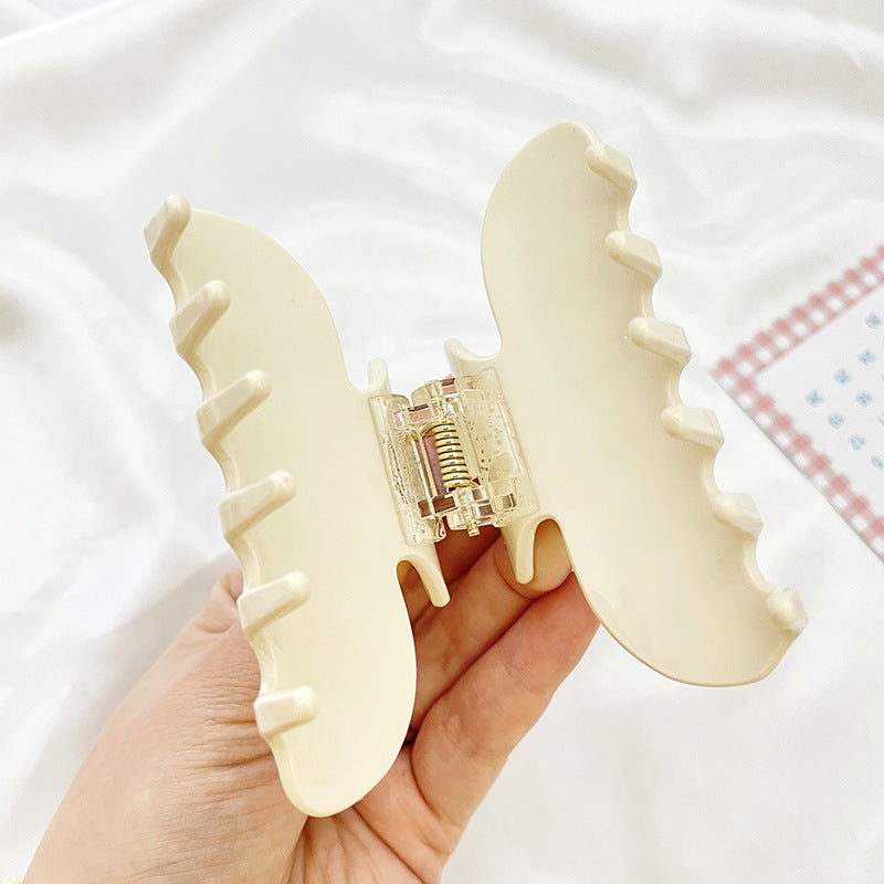 Floral Embellished Acetate Hair Claw Clip - view 2