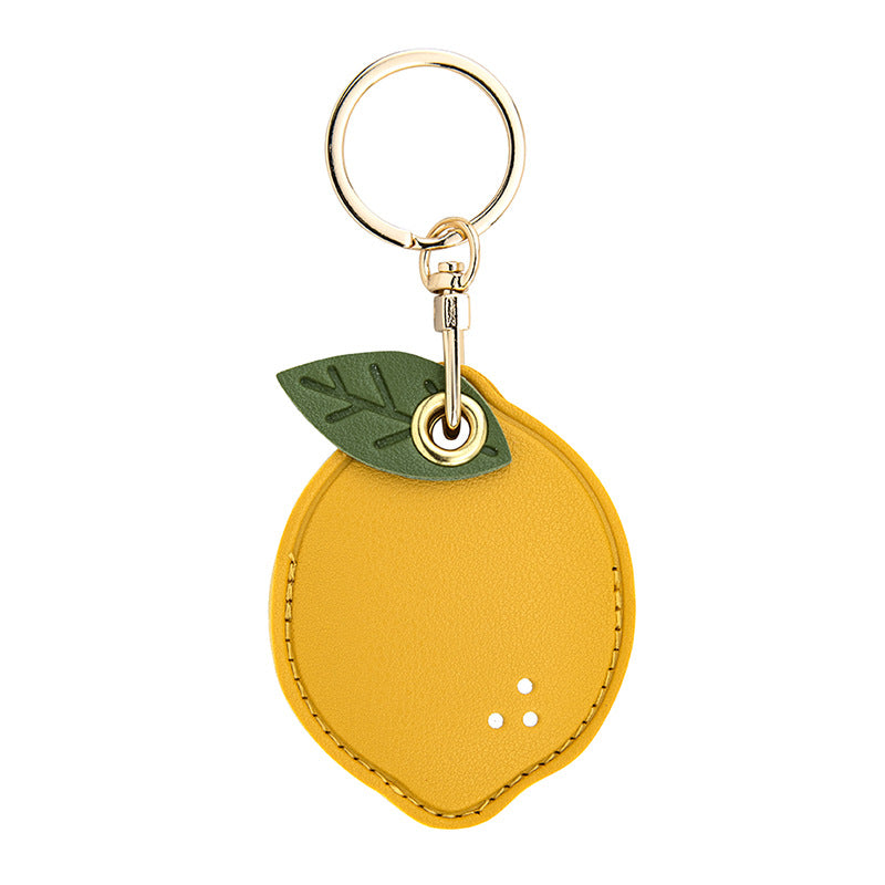 Fruit and Rice Ball Keyring Charm - Lemon