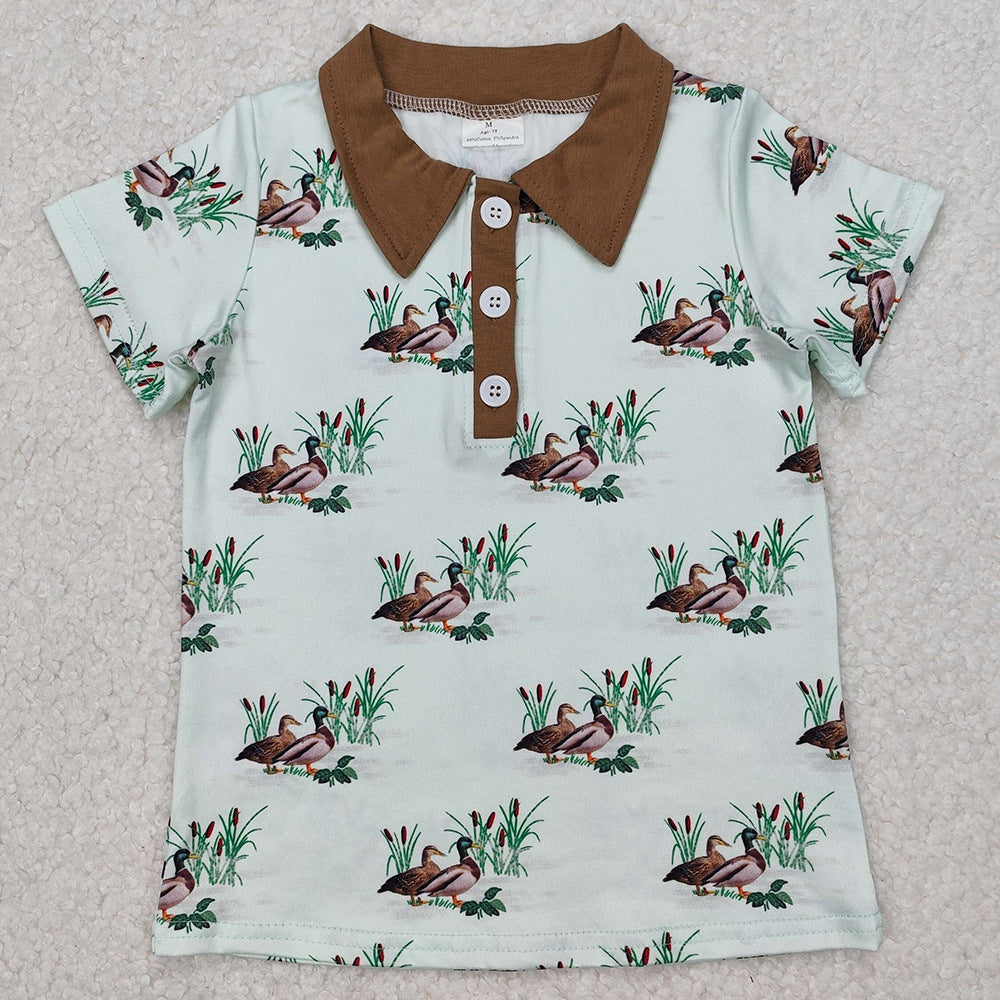 Short Sleeve Collared Polo Tee - BT1174