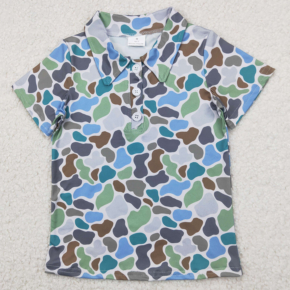 Short Sleeve Collared Polo Tee - BT1214
