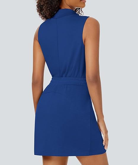 Mock Neck Tank and Skort Two Piece Set - view 1