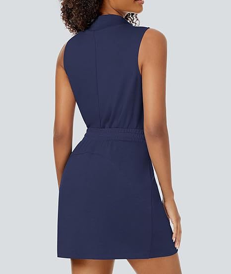 Mock Neck Tank and Skort Two Piece Set - view 4