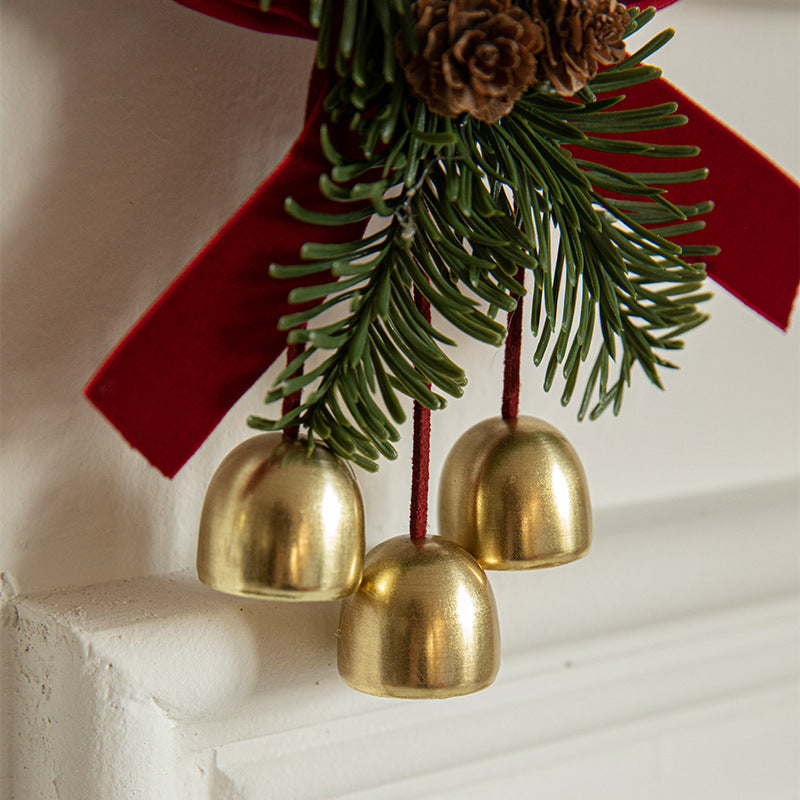 Christmas Bell Ornaments and Mini Wreath Hangers - view 2