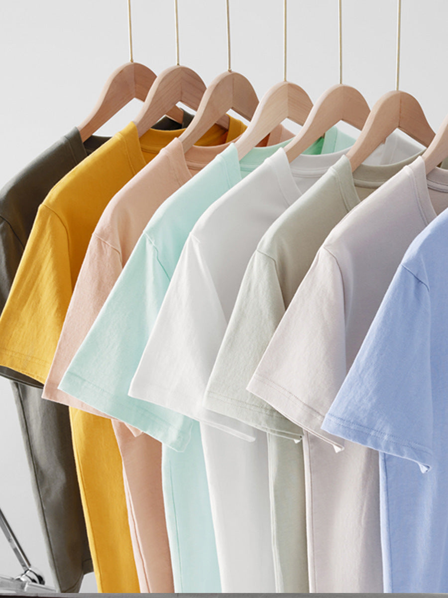 Relaxed Fit Crewneck Cotton Tee