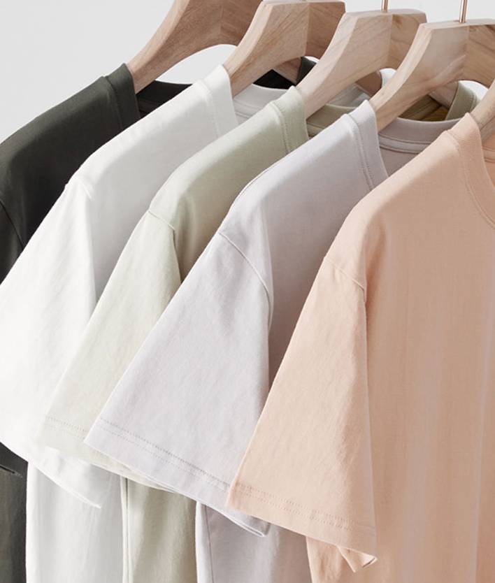 Relaxed Fit Crewneck Cotton Tee - view 2