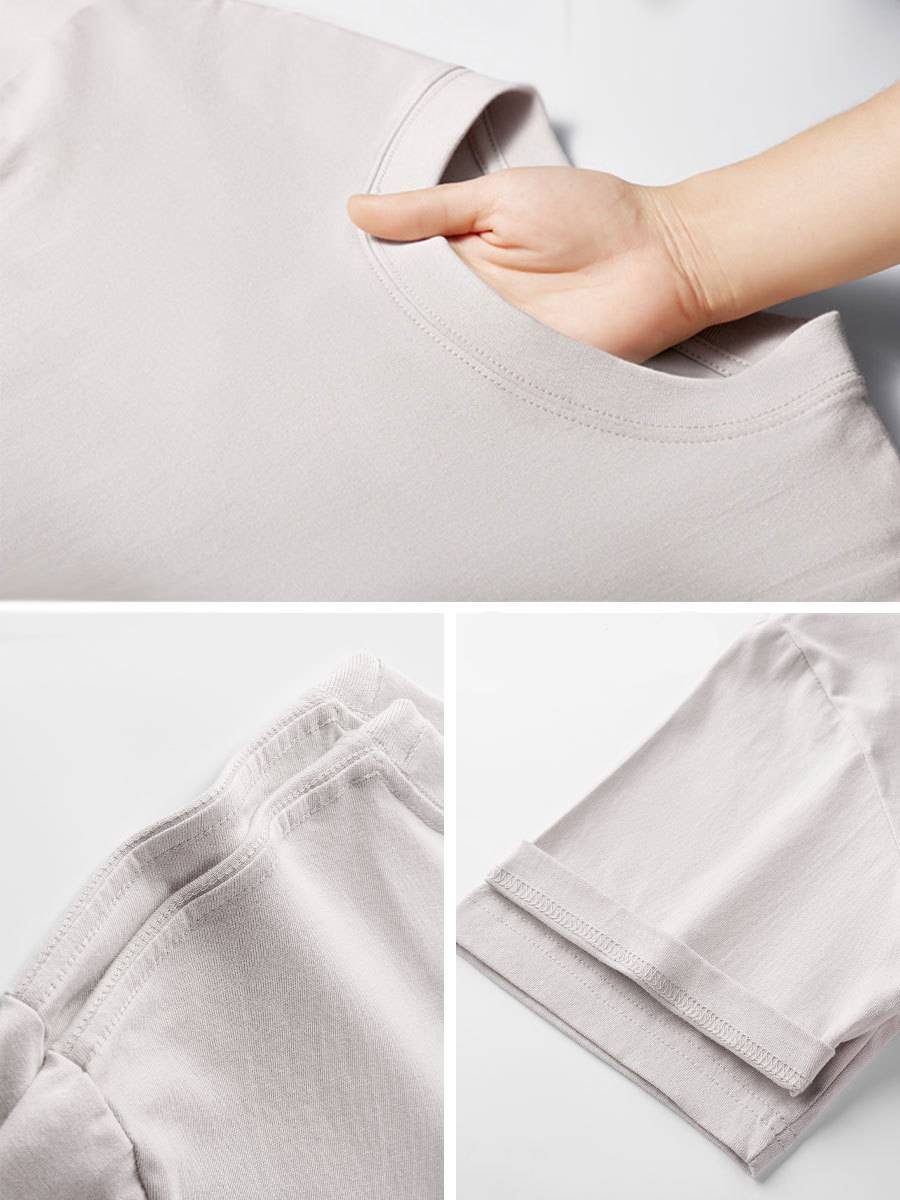 Relaxed Fit Crewneck Cotton Tee - view 6
