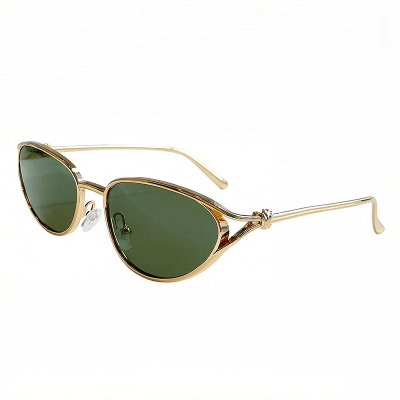Sculpted Knot Cat Eye Sunglasses - Color_02