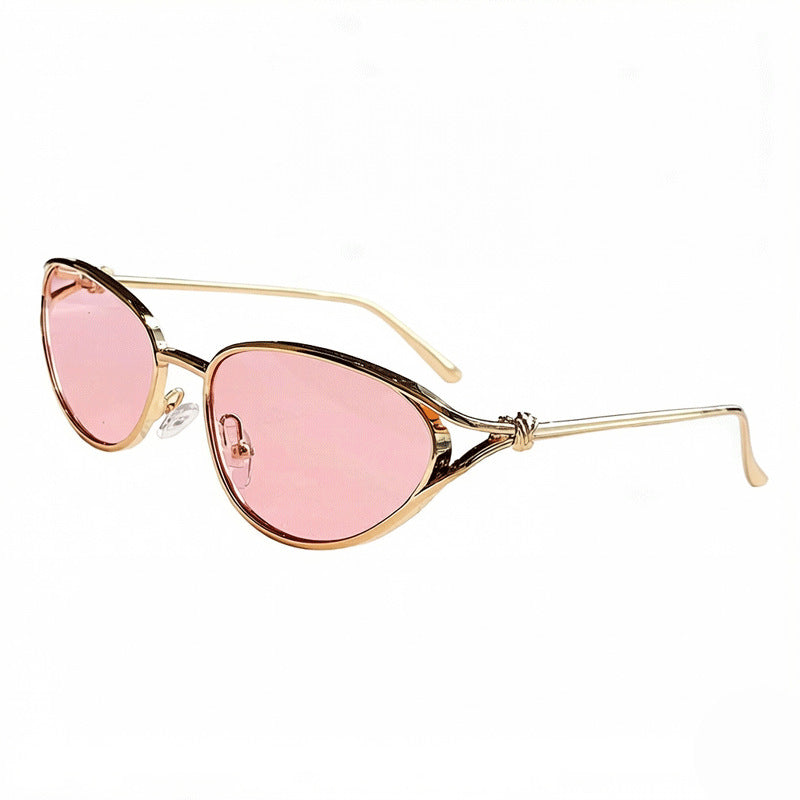 Sculpted Knot Cat Eye Sunglasses - Color_04