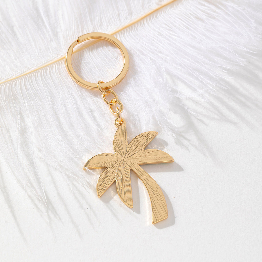 Enamel Palm Tree Beach Keychain - view 4