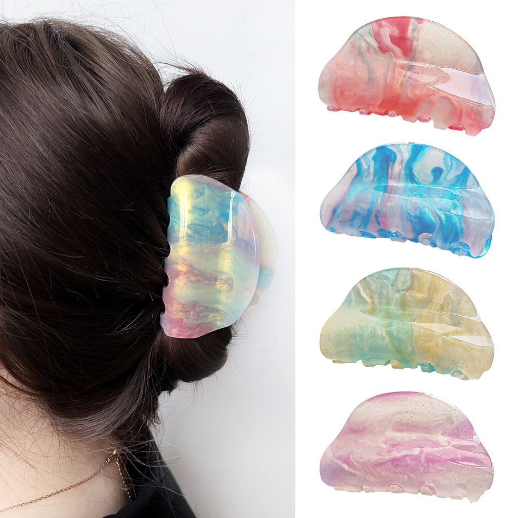 Semicircle Sunlight Reactive Claw Clip - view 4