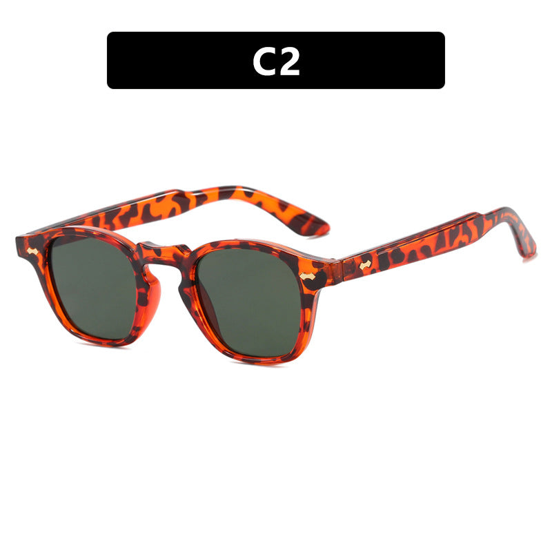 Keyhole Bridge Round Retro Sunglasses - NO02