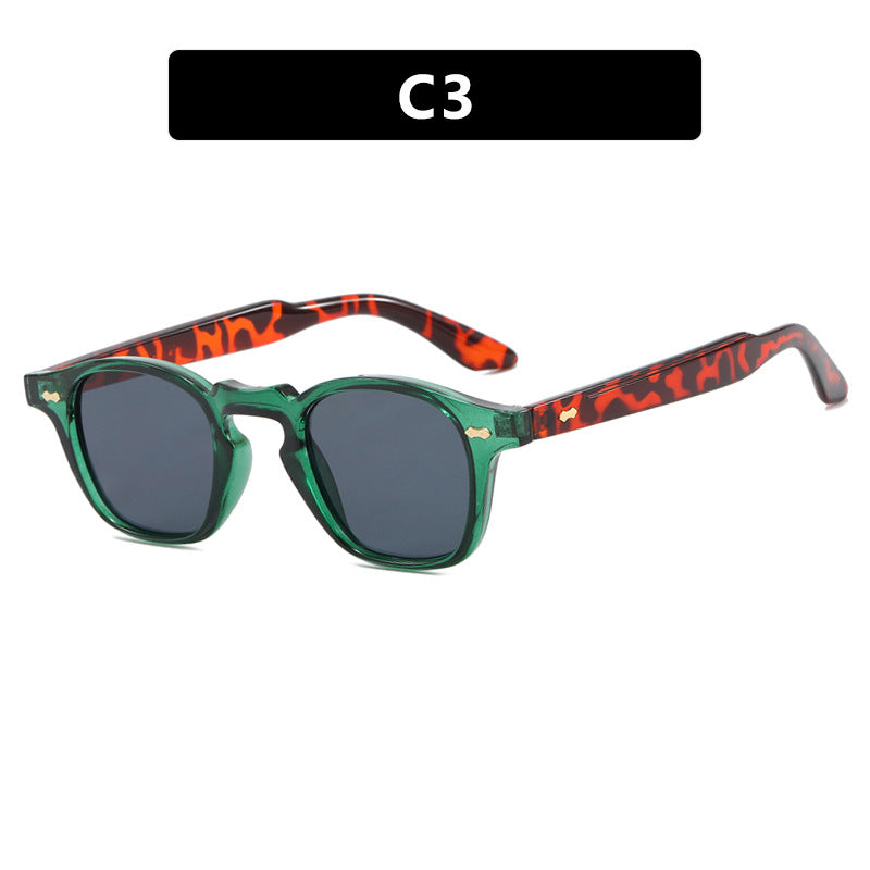 Keyhole Bridge Round Retro Sunglasses - NO03