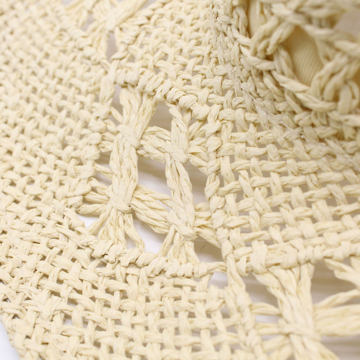 Pearl Trim Western Straw Cowboy Hat - view 3