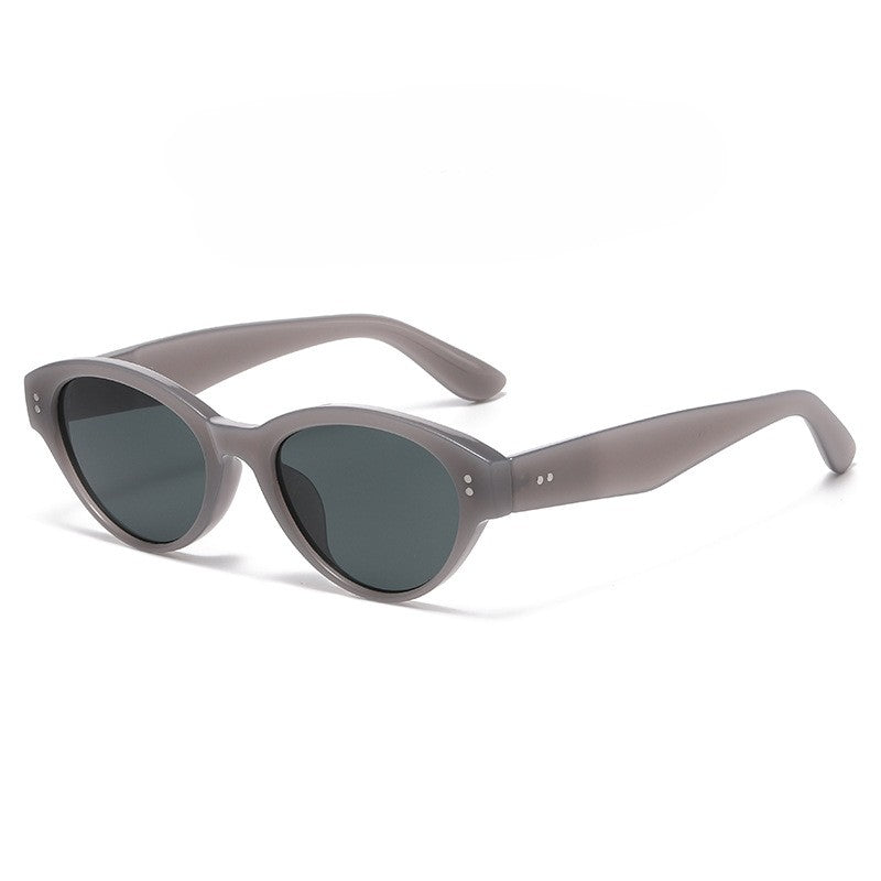 Cat Eye Sunglasses With Chunky Frames - NO-2