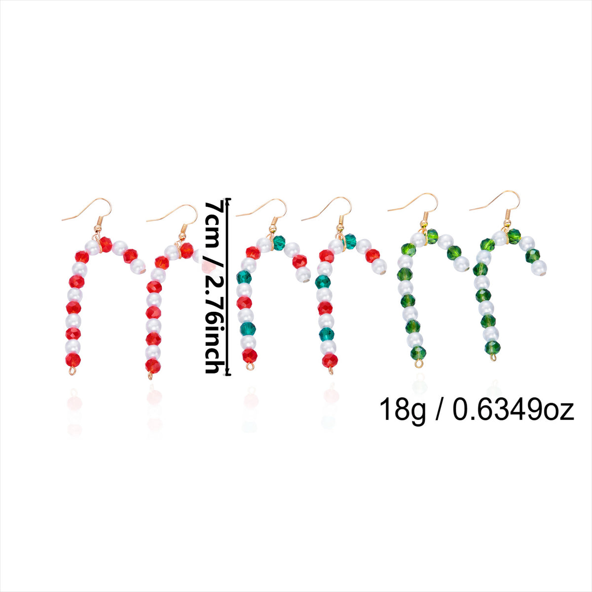 Christmas Earring Set with Festive Holiday Charms - Set-1 - 1