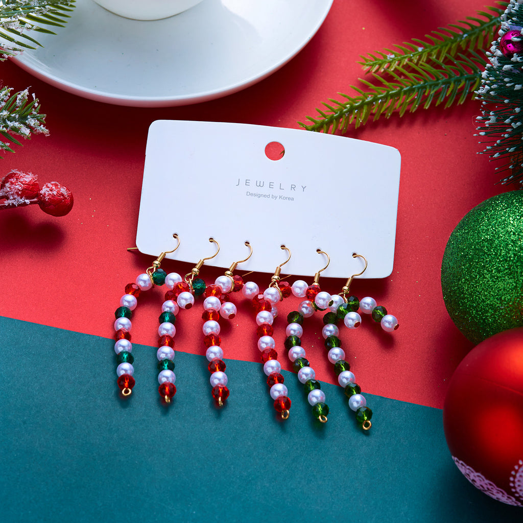 Christmas Earring Set with Festive Holiday Charms - Set-1 - 2