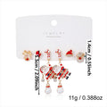 Christmas Earring Set with Festive Holiday Charms - Set-3